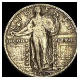 1929 Standing Liberty Quarter LIGHTLY  CIRCULATED