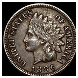 1886 Indian Head Cent CLOSELY UNCIRCULATED