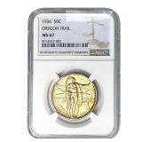 1936 Oregon Trail Half Dollar NGC MS67
