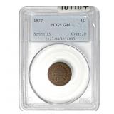 1877 Indian Head Cent PCGS G04