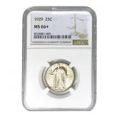 1929 Standing Liberty Quarter NGC MS66+
