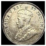 1911 Canada Silver 5 Cents UNCIRCULATED