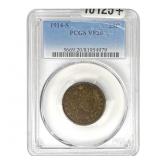 1914-S Barber Quarter PCGS VF20