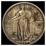 1917 Type 1 Standing Liberty Quarter LIGHTLY  CIR