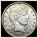 1894-O Silver Barber Quarter UNCIRCULATED
