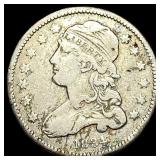 1834 Silver Capped Bust Quarter LIGHTLY  CIRCULAT