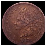 1875 Indian Head Cent LIGHTLY CIRCULATED