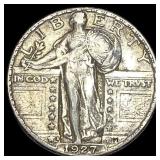1927-D Standing Liberty Quarter NEARLY  UNCIRCULA