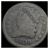 1809 Classic Head Half Cent LIGHTLY  CIRCULATED