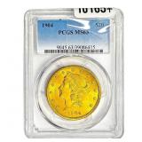 1904 $20 Gold Double Eagle PCGS MS63