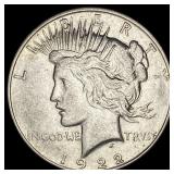 1922-D Silver Peace Dollar UNCIRCULATED