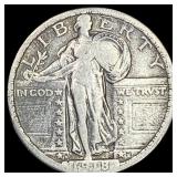 1918-D Standing Liberty Quarter LIGHTLY  CIRCULAT
