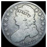 1832 Capped Bust Half Dollar NICELY  CIRCULATED