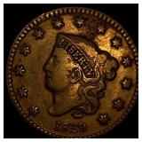 1829 Coronet Head Large Cent LIGHTLY  CIRCULATED