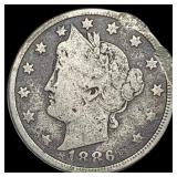 1886 Liberty Head Nickel NICELY CIRCULATED