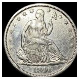1846-O Seated Liberty Half Dollar CLOSELY  UNCIRC