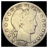 1915 Barber Half Dollar HIGH GRADE