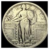 1917 Type 1 Standing Liberty Quarter LIGHTLY  CIR