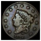 1826 Coronet Head Large Cent LIGHTLY  CIRCULATED