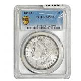 1880-O Mercury Silver Dollar PCGS MS63