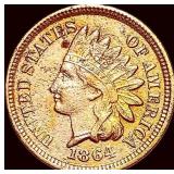 1864 Indian Head Cent CLOSELY UNCIRCULATED