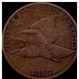 1857 Flying Eagle Cent LIGHTLY CIRCULATED