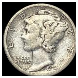 1925-S Silver Mercury Dime LIGHTLY CIRCULATED