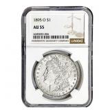 1895-O Morgan Silver Dollar NGC AU55