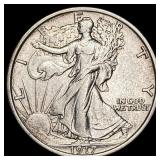 1917 Walking Liberty Half Dollar CLOSELY  UNCIRCU