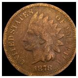 1878 Indian Head Cent NICELY CIRCULATED
