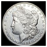 1892-CC Silver Morgan Dollar CHOICE AU