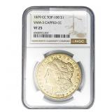 1879-CC Morgan Silver Dollar NGC VF25 VAM--3