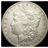 1904-S Silver Morgan Dollar NEARLY  UNCIRCULATED