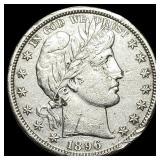 1896-S Silver Barber Half Dollar HIGH GRADE