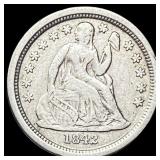1842-O Seated Liberty Dime NEARLY  UNCIRCULATED