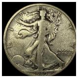 1919 Walking Liberty Half Dollar LIGHTLY  CIRCULA