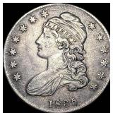 1835 Silver Capped Bust Half Dollar NEARLY  UNCIR
