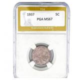 1937 Buffalo Nickel PGA MS67