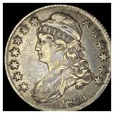 1831 Capped Bust Half Dollar NEARLY  UNCIRCULATED