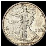 1917 Walking Liberty Half Dollar UNCIRCULATED