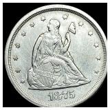 1875-S Silver Twenty Cents Piece HIGH GRADE