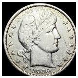 1906-O Silver Barber Half Dollar CLOSELY  UNCIRCU