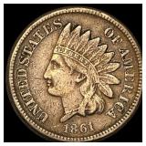 1861 Indian Head Cent LIGHTLY CIRCULATED