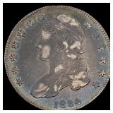 1834 Capped Bust Half Dollar CLOSELY  UNCIRCULATE
