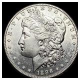 1886-S Silver Morgan Dollar CLOSELY  UNCIRCULATED