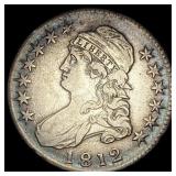 1812 Capped Bust Half Dollar NEARLY  UNCIRCULATED
