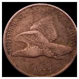 1857 Flying Eagle Cent LIGHTLY CIRCULATED