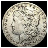 1892-S Silver Morgan Dollar LIGHTLY  CIRCULATED