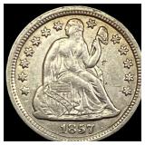 1857 Seated Liberty Dime CLOSELY UNCIRCULATED