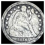 1856-O Seated Liberty Dime NICELY CIRCULATED